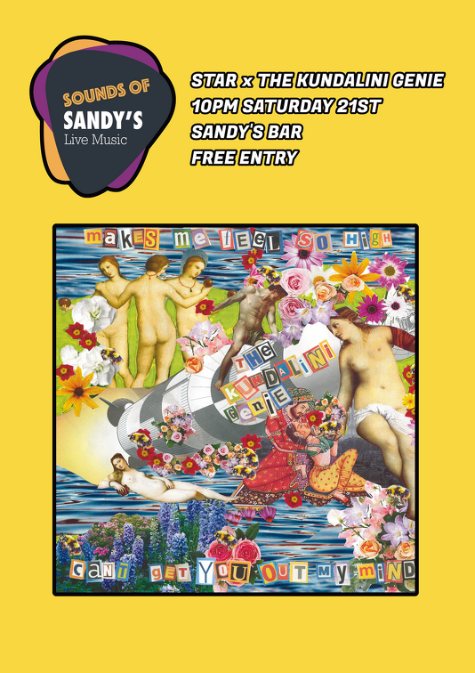 Sounds of Sandys Kundalini Genie Poster